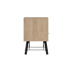 Nachtkastje Denver Eiken - 54x60x41 cm