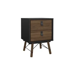 Nachtkastje Denver Walnoot - 44x60x41 cm