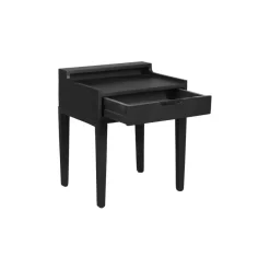 Nachtkastje Hoeven Zwart - 45x60x35 cm