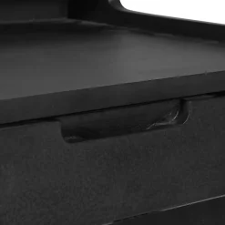 Nachtkastje Hoeven Zwart - 45x60x35 cm