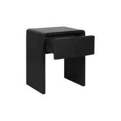 Nachtkastje Laros Zwart - 45x55x32 cm