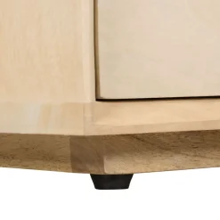 Nachtkastje Lottem Whitewash - 45x52x32 cm