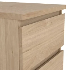 Nachtkastje Luna Eiken - 41x50x50 cm