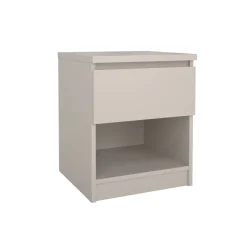 Nachtkastje Luna Taupe - 41x50x40 cm