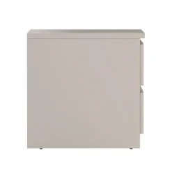 Nachtkastje Luna Taupe - 41x50x50 cm