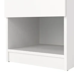 Nachtkastje Luna Wit - 41x50x40 cm