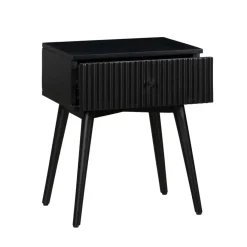 Nachtkastje Sem Zwart - 45x55x35 cm