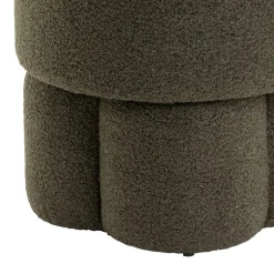 Poef Kevion Groen - Ø 40 cm