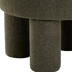 Poef Weslee Groen - Ø 50 cm