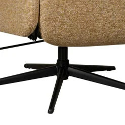 Relaxfauteuil Kortgene Medium Mosterdgeel