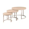 Salontafel Hoenderloo Beige - set 3 stuks