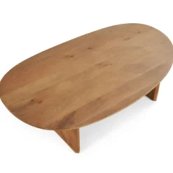 Salontafel Verla Bruin - 130x78 cm