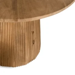 Salontafel Viktor Lichtbruin - Ø 80 cm