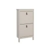 Schoenenkast Dallas Taupe - 54x103x25 cm