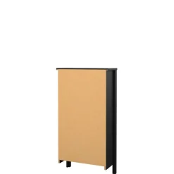 Schoenenkast Dallas Zwart - 54x103x25 cm