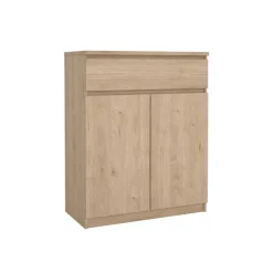 Schoenenkast Luna Eiken - 81x101x40 cm