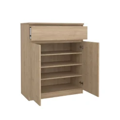 Schoenenkast Luna Eiken - 81x101x40 cm