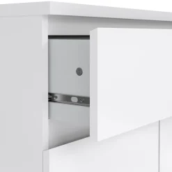 Schoenenkast Luna Hoogglans Wit - 81x101x40 cm