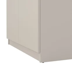 Schoenenkast Luna Taupe - 81x192x40 cm