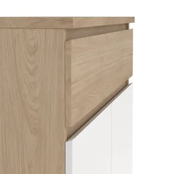 Schoenenkast Luna Wit - 81x112x40 cm