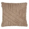 Sierkussen Abstracte Lijnen Taupe - 45x45 cm