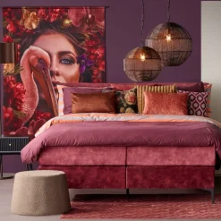 Sierkussen Fita Roze - 35x55 cm