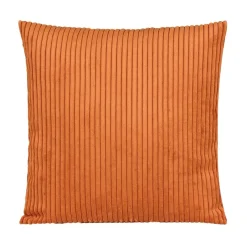 Sierkussen Ribbels Oranje - 45x45 cm