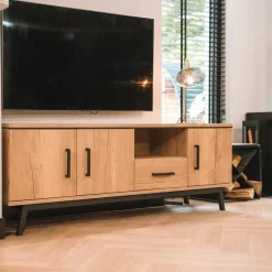 TV-meubel Batenburg Naturel - 180x65x45 cm