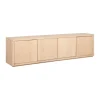 TV-meubel Chester Naturel - 215x55x40 cm