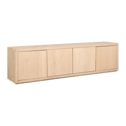TV-meubel Chester Naturel - 215x55x40 cm