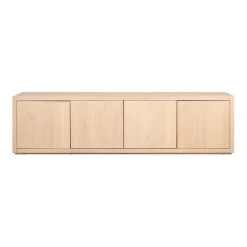 TV-meubel Chester Naturel - 215x55x40 cm