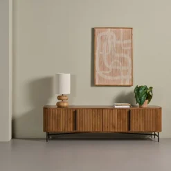 TV-meubel Rego Bruin - 177x50x40 cm