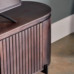 TV-meubel Viktor Donkerbruin - 210x56x43 cm