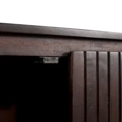 TV-meubel Viktor Donkerbruin - 210x56x43 cm