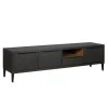 TV-meubel Zwanenburg Zwart - 192x52x48 cm