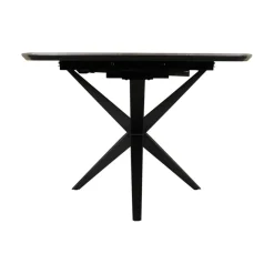 Uitschuifbare Eettafel Enjoy Donkergrijs - 220/277x120 cm