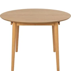 Uitschuifbare Eettafel Saga Naturel - 115/154x115 cm