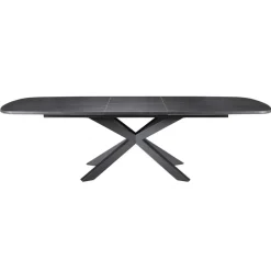 Uitschuifbare Eettafel Zwanenburg Zwart - 220/280x100