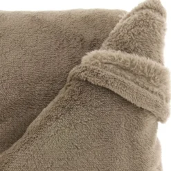 Unique Living Plaid Justin Taupe - 150x200 cm