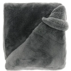 Unique Living Plaid Justin Grijs - 150x200 cm