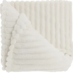 Unique Living Plaid Lex Wit - 150x200 cm