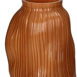 Vaas Cies Roestbruin - 24 cm hoog