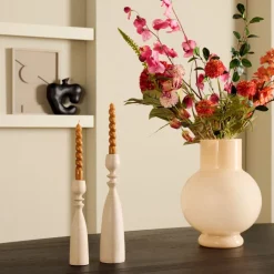 Vaas Deborah Beige - 39 cm hoog