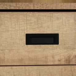 Vitrinekast Culemborg Naturel - 121x200x45 cm