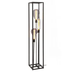 Vloerlamp Gable Zwart - 3 x E27 - 160 cm hoog