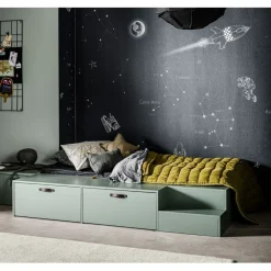 VTwonen Bed Stage Groen - 80x200 cm