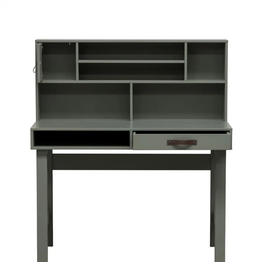VTwonen Bureau Stage Groen - 110x122x58 cm