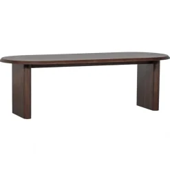 VTwonen Eettafel Ellips Bruin - 240x90 cm