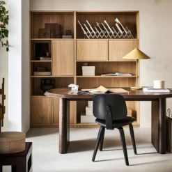 VTwonen Eettafel Ellips Bruin - 180x90 cm