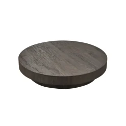 VTwonen Salontafel Shield Too Donkerbruin - Ø 100 cm